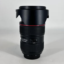Load image into Gallery viewer, Canon EF 24-70mm Black