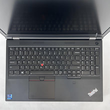 Load image into Gallery viewer, Lenovo ThinkPad P15 Gen 2 Black 3.2 GHz Intel Xeon W 32GB RAM 1TB Solid State Drive NVIDIA RTX A2000 4 GB