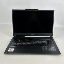 Load image into Gallery viewer, MSI Cyborg 15 Black 2.4 GHz Intel Core i7 13th Gen. 16GB RAM 512GB Solid State Drive NVIDIA GeForce RTX 4050 6 GB