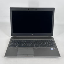 Load image into Gallery viewer, HP ZBook 15 G6 Silver 2.6 GHz Intel Core i7 9th Gen. 32GB RAM 1TB Solid State Drive NVIDIA Quadro T1000 4 GB