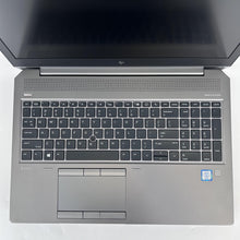 Load image into Gallery viewer, HP ZBook 15 G6 Silver 2.6 GHz Intel Core i7 9th Gen. 32GB RAM 1TB Solid State Drive NVIDIA Quadro T1000 4 GB