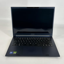 Load image into Gallery viewer, MSI Stealth 14 AI Studio 14 Blue 2.5 GHz Intel Core Ultra 9 64GB RAM 1TB Solid State Drive NVIDIA GeForce RTX 4070 8 GB