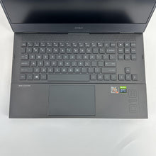 Load image into Gallery viewer, HP Omen 16 Black 3.2 GHz AMD Ryzen 7 5800H 16GB RAM 512GB Solid State Drive NVIDIA GeForce RTX 3050 Ti 4 GB
