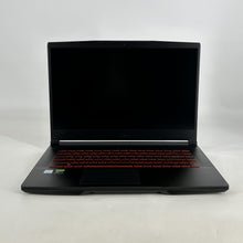 Load image into Gallery viewer, MSI Thin GF63 15.6 Black 2.6 GHz Intel Core i7 9th Gen. 8GB RAM 512GB Solid State Drive NVIDIA GeForce GTX 1650 Ti 4 GB