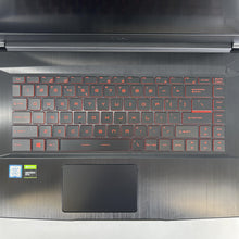 Load image into Gallery viewer, MSI Thin GF63 15.6 Black 2.6 GHz Intel Core i7 9th Gen. 8GB RAM 512GB Solid State Drive NVIDIA GeForce GTX 1650 Ti 4 GB