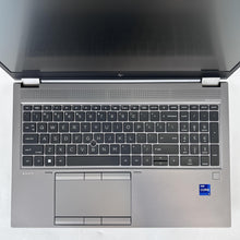 Load image into Gallery viewer, HP ZBook Fury 15 G8 Silver 2.6 GHz Intel Core i9 11th Gen. 64GB RAM 1TB Solid State Drive NVIDIA RTX A2000 4 GB