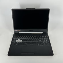 Load image into Gallery viewer, Asus TUF A15 15.6 Black 3.3 GHz AMD Ryzen 5 7535HS 8GB RAM 512GB Solid State Drive NVIDIA GeForce RTX 2050 4 GB