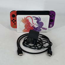 Load image into Gallery viewer, Nintendo Switch OLED Pokémon Scarlet &amp; Violet Edition Black 64GB