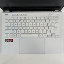 Load image into Gallery viewer, Asus ROG Zephyrus G14 GA402 14 White 3.3 GHz AMD Ryzen 9 6900HS 16GB RAM 1TB Solid State Drive AMD Radeon RX 6700S 8 GB