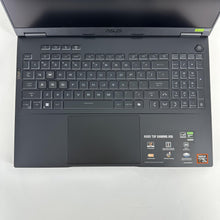 Load image into Gallery viewer, Asus TUF A16 16 Black 2.0 GHz AMD Ryzen AI 9 HX 370 32GB RAM 1TB Solid State Drive NVIDIA GeForce RTX 4060 8 GB