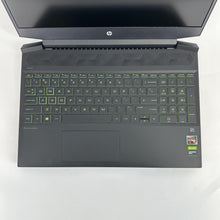 Load image into Gallery viewer, HP Pavilion Gaming 15.6 Black 2.1 GHz AMD Ryzen 5 3550H 8GB RAM 512GB Solid State Drive NVIDIA GeForce GTX 1050 3 GB