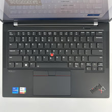 Load image into Gallery viewer, Lenovo ThinkPad X1 Carbon Gen 9 14 Black 3.0 GHz Intel Core i7 11th Gen. 32GB RAM 256GB Solid State Drive