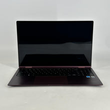 Load image into Gallery viewer, Samsung Galaxy Book2 Pro 360 15.6 Burgundy WiFi 2.1 GHz Intel Core i7 12th Gen. 16GB RAM 1TB Solid State Drive