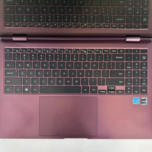 Load image into Gallery viewer, Samsung Galaxy Book2 Pro 360 15.6 Burgundy WiFi 2.1 GHz Intel Core i7 12th Gen. 16GB RAM 1TB Solid State Drive