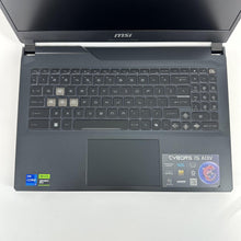 Load image into Gallery viewer, MSI Cyborg 15 Black 2.4 GHz Intel Core i7 13th Gen. 32GB RAM 512GB Solid State Drive NVIDIA GeForce RTX 4050 6 GB