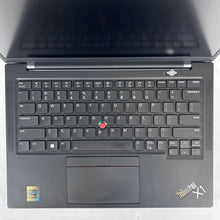 Load image into Gallery viewer, Lenovo ThinkPad X1 Carbon Gen 9 14 Gray 3.0 GHz Intel Core i7 11th Gen. 32GB RAM 512GB Solid State Drive