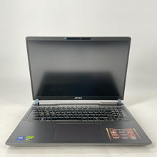 Load image into Gallery viewer, MSI Vector 16 HX AI 16 Gray 2.4 GHz Intel Core Ultra 7 Series 2 32GB RAM 1TB Solid State Drive NVIDIA GeForce RTX 5070 Ti 12 GB