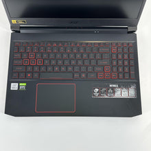 Load image into Gallery viewer, Acer Nitro 5 15.6 Black 2.5 GHz Intel Core i5 10th Gen. 16GB RAM 1TB Solid State Drive 256GB Solid State Drive NVIDIA GeForce RTX 3050 4 GB