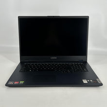 Load image into Gallery viewer, Lenovo Legion 5 17.3 Blue 3.2 GHz AMD Ryzen 7 5800H 8GB RAM 512GB Solid State Drive NVIDIA GeForce RTX 3050 4 GB