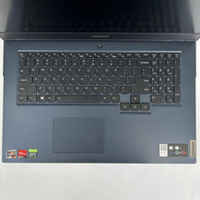 Load image into Gallery viewer, Lenovo Legion 5 17.3 Blue 3.2 GHz AMD Ryzen 7 5800H 8GB RAM 512GB Solid State Drive NVIDIA GeForce RTX 3050 4 GB