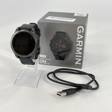Load image into Gallery viewer, Garmin Epix (Gen 2) Sapphire Edition 47mm Black GPS