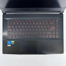 Load image into Gallery viewer, MSI Thin GF63 15.6 Black 2.7 GHz Intel Core i5 11th Gen. 32GB RAM 1TB Solid State Drive NVIDIA GeForce GTX 1650 4 GB