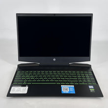 Load image into Gallery viewer, HP Pavilion Gaming 15.6 Black 2.4 GHz Intel Core i5 9th Gen. 8GB RAM 256GB Solid State Drive NVIDIA GeForce GTX 1650 4 GB