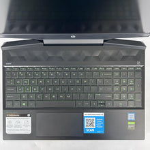 Load image into Gallery viewer, HP Pavilion Gaming 15.6 Black 2.4 GHz Intel Core i5 9th Gen. 8GB RAM 256GB Solid State Drive NVIDIA GeForce GTX 1650 4 GB
