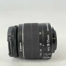 Load image into Gallery viewer, Canon EF-S 18-55mm Black