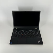 Load image into Gallery viewer, Lenovo ThinkPad T15p Gen 3 Black 2.4 GHz Intel Core i7 12th Gen. 32GB RAM 1TB Solid State Drive NVIDIA GeForce RTX 3050 4 GB