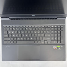 Load image into Gallery viewer, HP Victus 16.1 Gray 3.2 GHz AMD Ryzen 7 5800H 16GB RAM 512GB Solid State Drive NVIDIA GeForce RTX 3050 Ti 4 GB