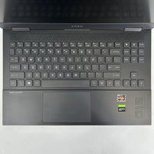 Load image into Gallery viewer, HP Omen 15 Black 2.9 GHz AMD Ryzen 7 4800H 16GB RAM 1TB Solid State Drive NVIDIA GeForce GTX 1660 Ti 6 GB