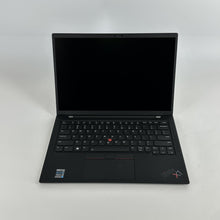 Load image into Gallery viewer, Lenovo ThinkPad X1 Carbon Gen 9 14 Black 3.0 GHz Intel Core i7 11th Gen. 32GB RAM 512GB Solid State Drive