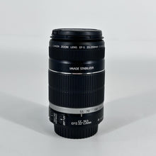 Load image into Gallery viewer, Canon EF-S 55-250mm Black