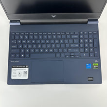 Load image into Gallery viewer, HP Victus 15.6 Blue 2.0 GHz Intel Core i5 12th Gen. 16GB RAM 512GB Solid State Drive NVIDIA GeForce RTX 3050 4 GB
