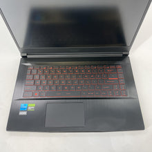 Load image into Gallery viewer, MSI Thin GF63 15.6 Black 2.7 GHz Intel Core i5 11th Gen. 16GB RAM 512GB Solid State Drive NVIDIA GeForce RTX 3050 4 GB