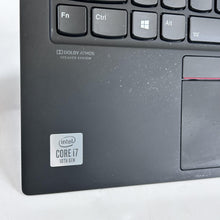 Load image into Gallery viewer, Lenovo ThinkPad X1 Carbon Gen 8 14 Black 1.8 GHz Intel Core i7 10th Gen. 16GB RAM 512GB Solid State Drive