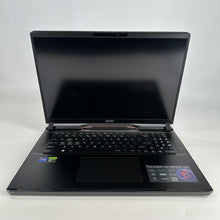 Load image into Gallery viewer, MSI Raider GE78 HX 17 Black 2.2 GHz Intel Core i9 13th Gen. 32GB RAM 2TB Solid State Drive NVIDIA GeForce RTX 4070 8 GB
