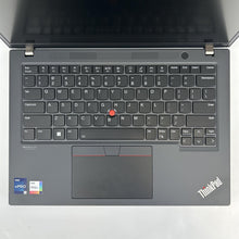 Load image into Gallery viewer, Lenovo ThinkPad T14 Gen 3 Black 2.2 GHz Intel Core i7 12th Gen. 24GB RAM 512GB Solid State Drive