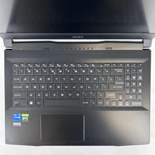 Load image into Gallery viewer, MSI Katana GF66 15.6 Black 2.7 GHz Intel Core i7 12th Gen. 16GB RAM 1TB Solid State Drive NVIDIA GeForce RTX 3070 Ti 8 GB