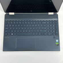 Load image into Gallery viewer, HP Spectre 15 x360 Blue 2.2 GHz Intel Core i7 8th Gen. 8GB RAM 512GB Solid State Drive NVIDIA GeForce GTX 1050 Ti 4 GB
