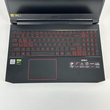 Load image into Gallery viewer, Acer Nitro 5 15.6 Black 2.5 GHz Intel Core i5 10th Gen. 8GB RAM 512GB Solid State Drive NVIDIA GeForce GTX 1650 4 GB