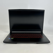 Load image into Gallery viewer, MSI Thin GF63 15.6 Black 2.3 GHz Intel Core i7 12th Gen. 32GB RAM 1TB Solid State Drive NVIDIA GeForce RTX 3050 4 GB