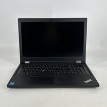 Load image into Gallery viewer, Lenovo ThinkPad P15 Gen 2 Black 2.3 GHz Intel Core i7 11th Gen. 16GB RAM 512GB Solid State Drive NVIDIA Quadro T1200 4 GB
