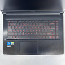 Load image into Gallery viewer, MSI Thin GF63 15.6 Black 2.7 GHz Intel Core i5 11th Gen. 16GB RAM 512GB Solid State Drive NVIDIA GeForce RTX 3050 4 GB
