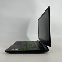 Load image into Gallery viewer, HP Pavilion Gaming 15.6 Black 2.5 GHz Intel Core i5 10th Gen. 8GB RAM 256GB Solid State Drive NVIDIA GeForce GTX 1650 4 GB