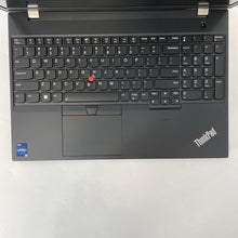 Load image into Gallery viewer, Lenovo ThinkPad T15p Gen 3 Black 2.4 GHz Intel Core i7 12th Gen. 16GB RAM 512GB Solid State Drive NVIDIA GeForce RTX 3050 4 GB