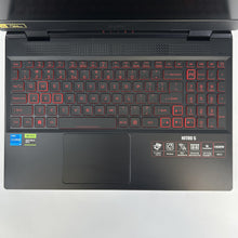 Load image into Gallery viewer, Acer Nitro 5 15.6 Black 3.1 GHz Intel Core i5 12th Gen. 16GB RAM 512GB Solid State Drive NVIDIA GeForce RTX 3050 Ti 4 GB