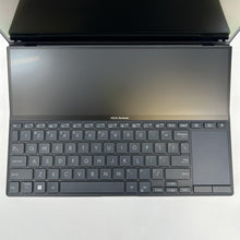 Load image into Gallery viewer, Asus Zenbook Pro 14 Duo Black 2.6 GHz Intel Core i9 13th Gen. 32GB RAM 1TB Solid State Drive NVIDIA GeForce RTX 4060 8 GB