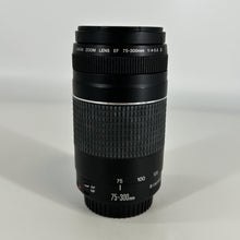 Load image into Gallery viewer, Canon EF 75-300mm Black